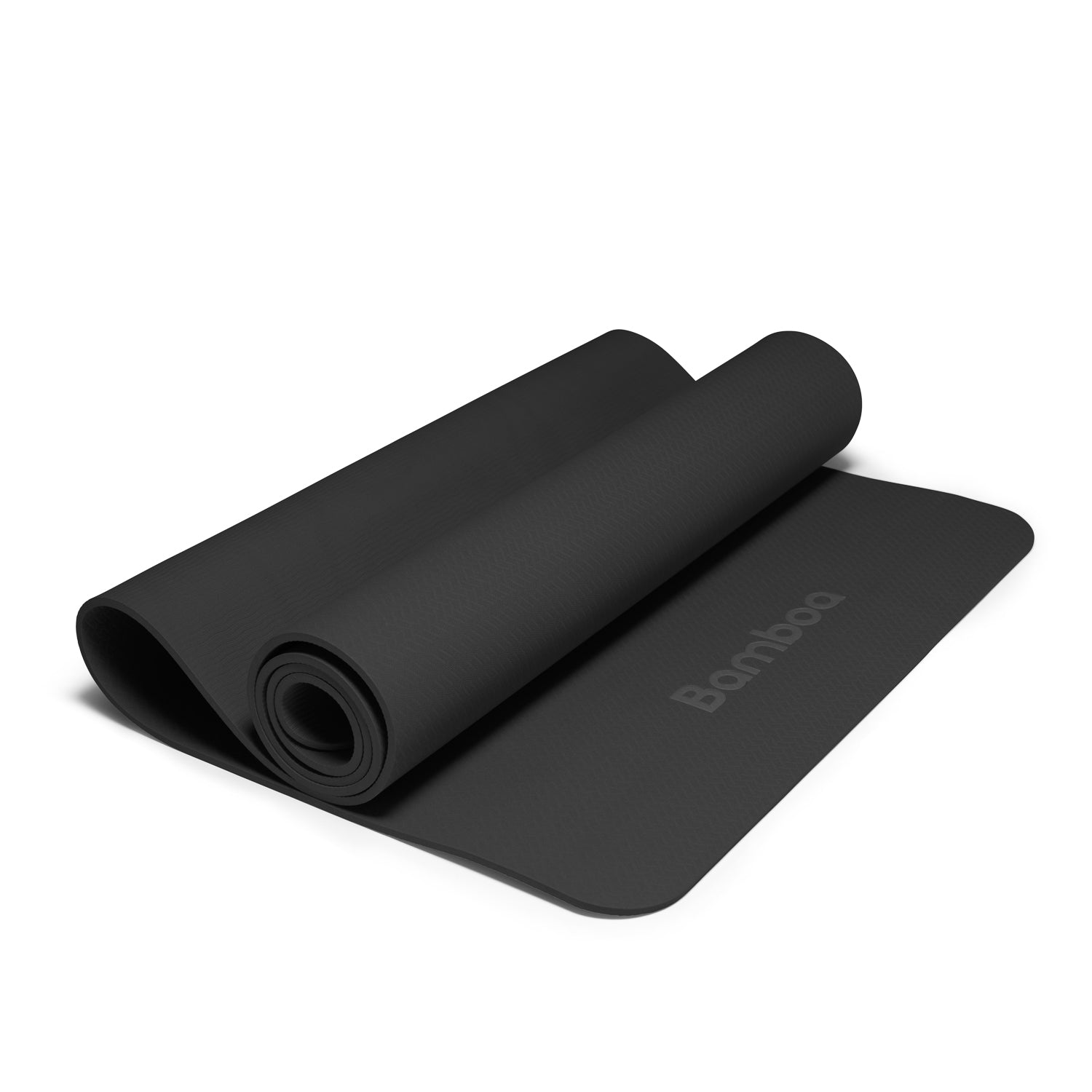 Bamboa Yoga Mat Foam Zwart 6mm