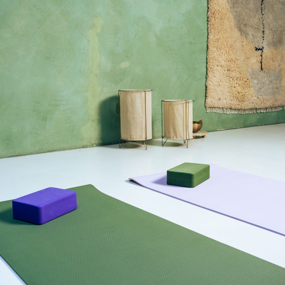 Bamboa Yogablokken Set Groen Foam