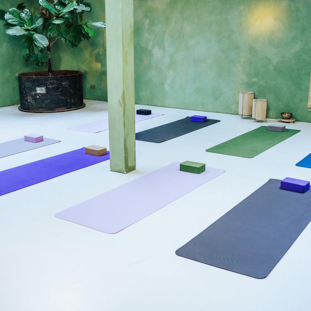 Bamboa Yogablokken Set Groen Foam